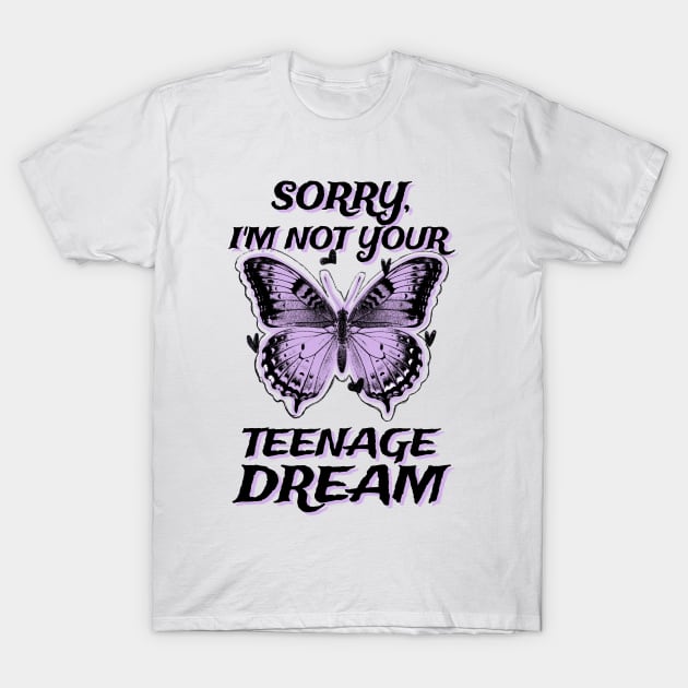 Teenage Dream Butterfly T-Shirt by Tip Top Tee's